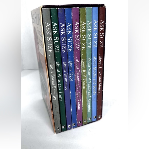 The Ask Suze Financial Library by Orman, Suze (2000) 9 Vol Set Stock Bonds Wills - Picture 3 of 13
